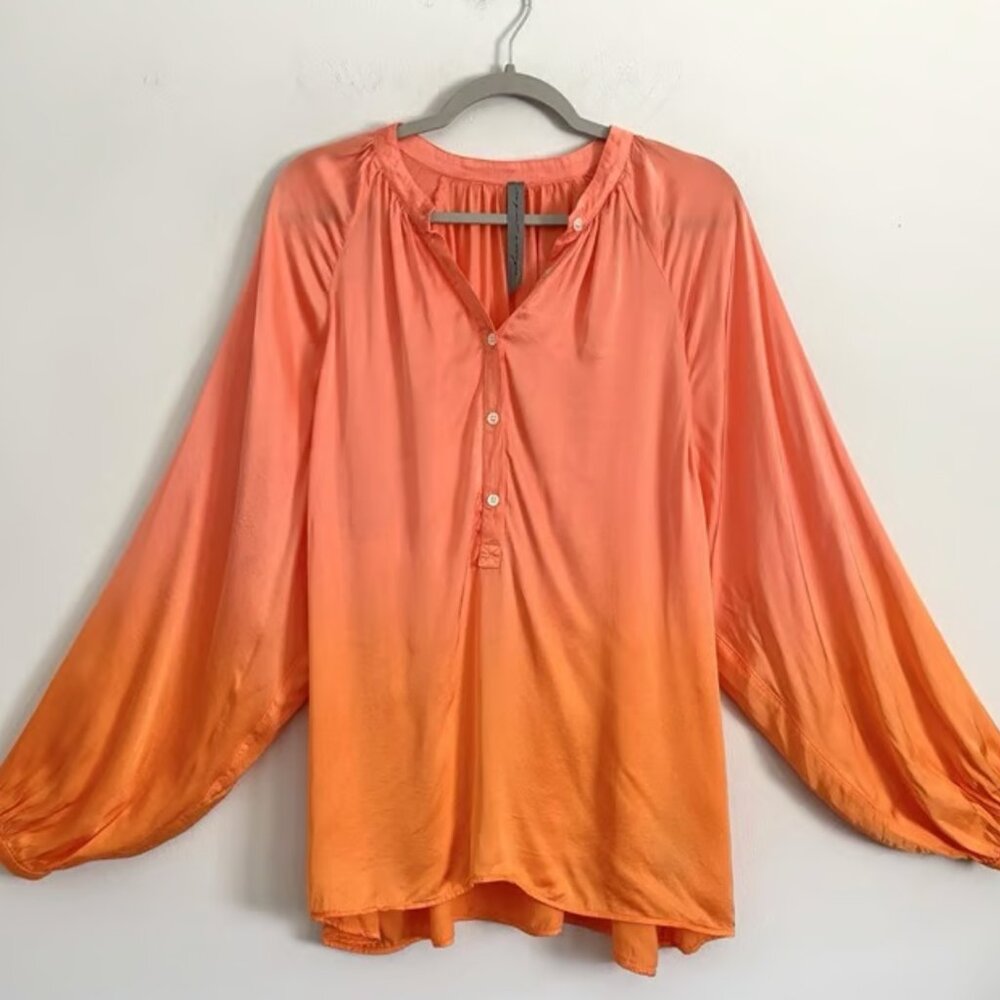 Raquel Allegra Ombre Blouse in Sunset